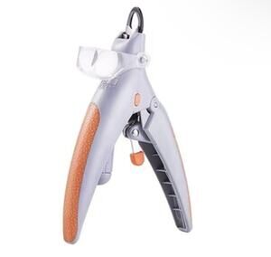 Pet Nail Clipper, 5X Magnification Pet Nail Scissor Safe with LED Light